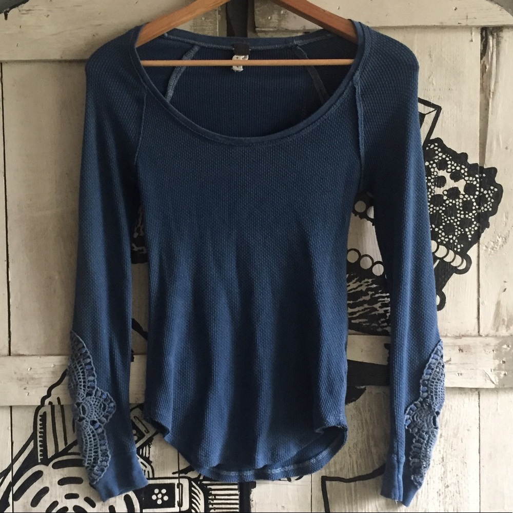 Free People Thermal w/ Cuff Detail - Size S